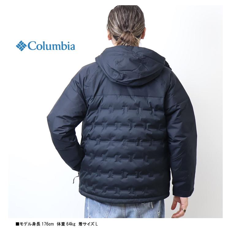 Columbia ネイビー フード付きダウンジャケット Columbia フード付きダウンジャケット ネイビー 【公式通販】