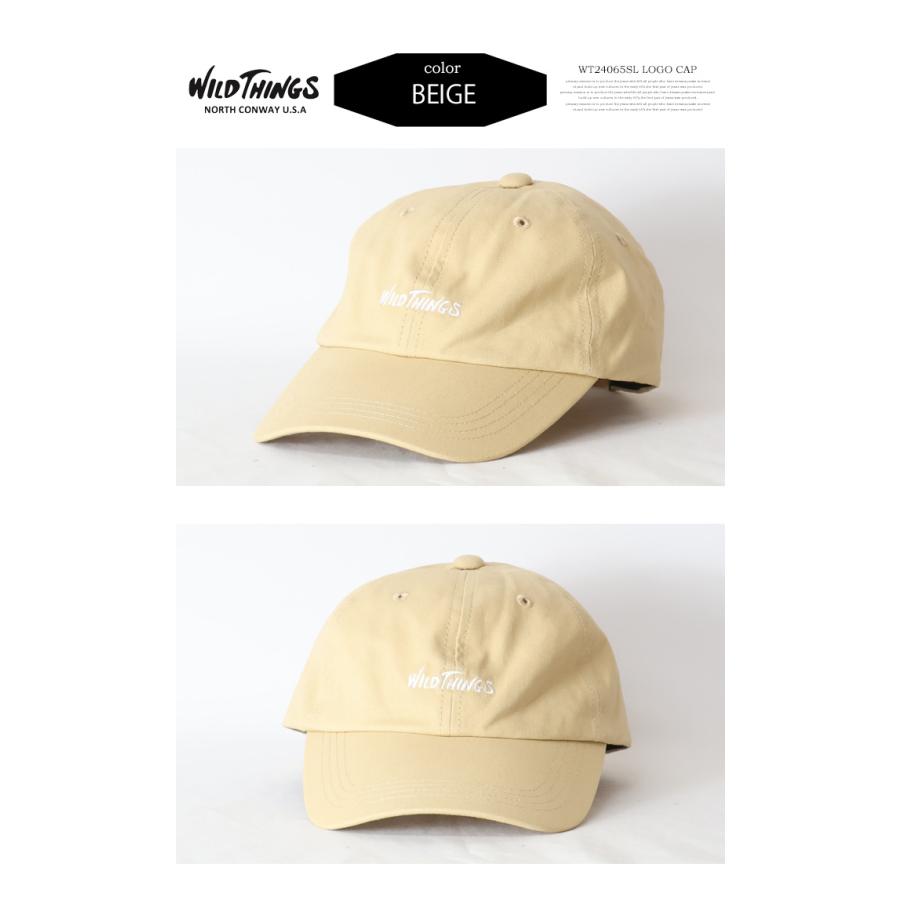 WILD THINGS（ワイルドシングス） LOGO CAP キャップ 帽子 メンズ