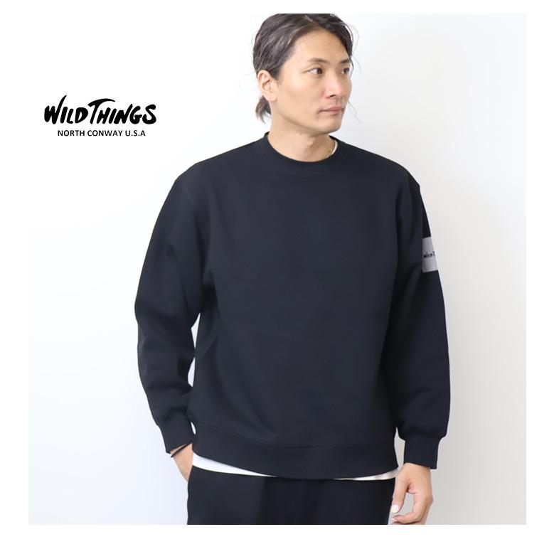 WILD THINGS（ワイルドシングス） クルーネックスウェットシャツ 裏