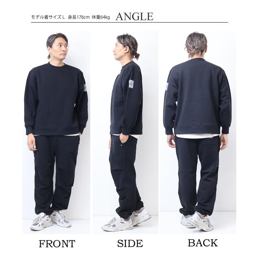 WILD THINGS（ワイルドシングス） クルーネックスウェットシャツ 裏