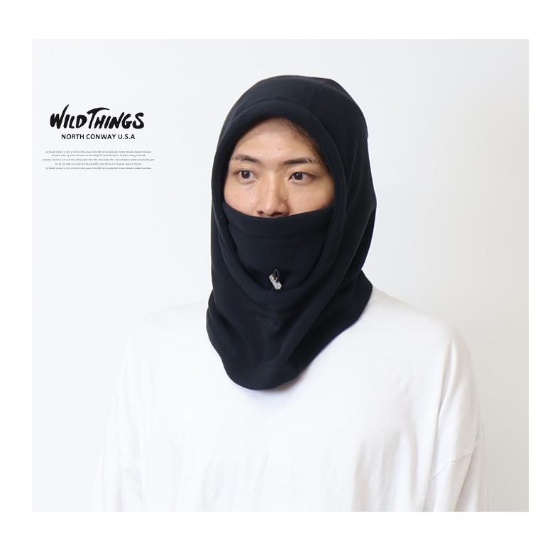 WILDTHINGS ワイルドシングス　テックフーディー　Mサイズ　ブラック 流行りの”テック系”にはmarka (マーカ)×WILD THINGS (ワイルド