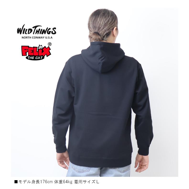 WILD THINGS（ワイルドシングス） FELIX コラボスウェットパーカー