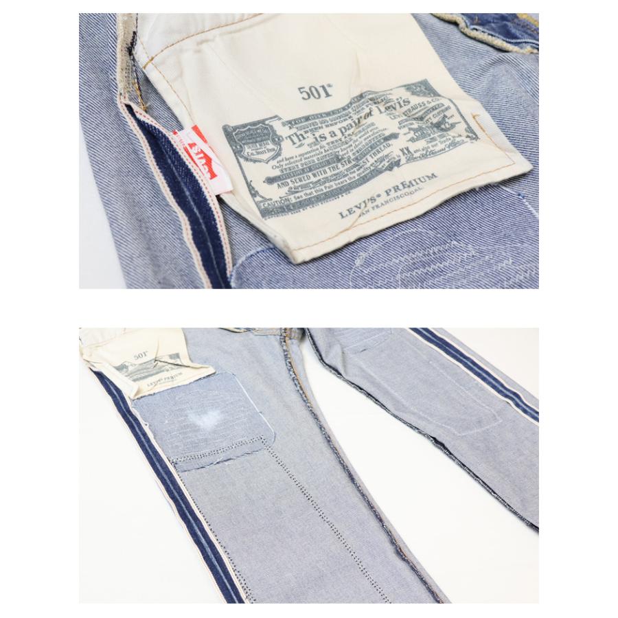 Levi's ライト点灯 赤 Levis PReMIUM LEVIS リーバイス 501 セルビッチ 赤耳 ユーズド