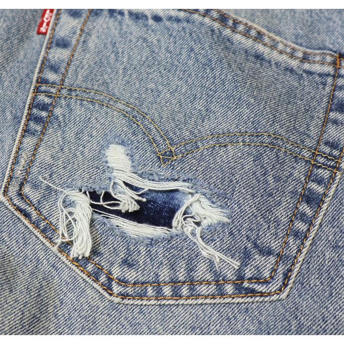 Levi's（リーバイス） 501 ボタンフライ ストレート セルビッジデニム