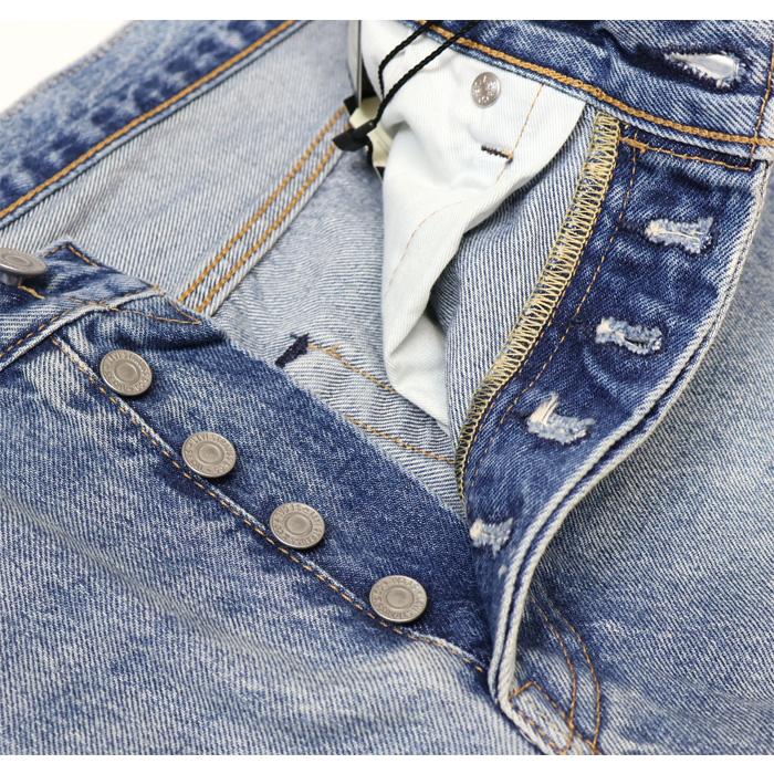 Levi's（リーバイス） 501 ボタンフライ ストレート セルビッジデニム