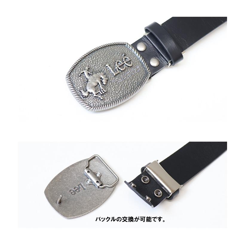 Lee（リー） カウボーイバックル レザーベルト 牛革 本革 バックル