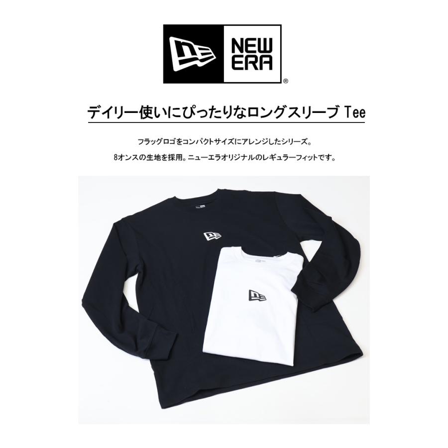 NEW ERA（ニューエラ） 長袖 コットン Tシャツ Flag Logo Mini