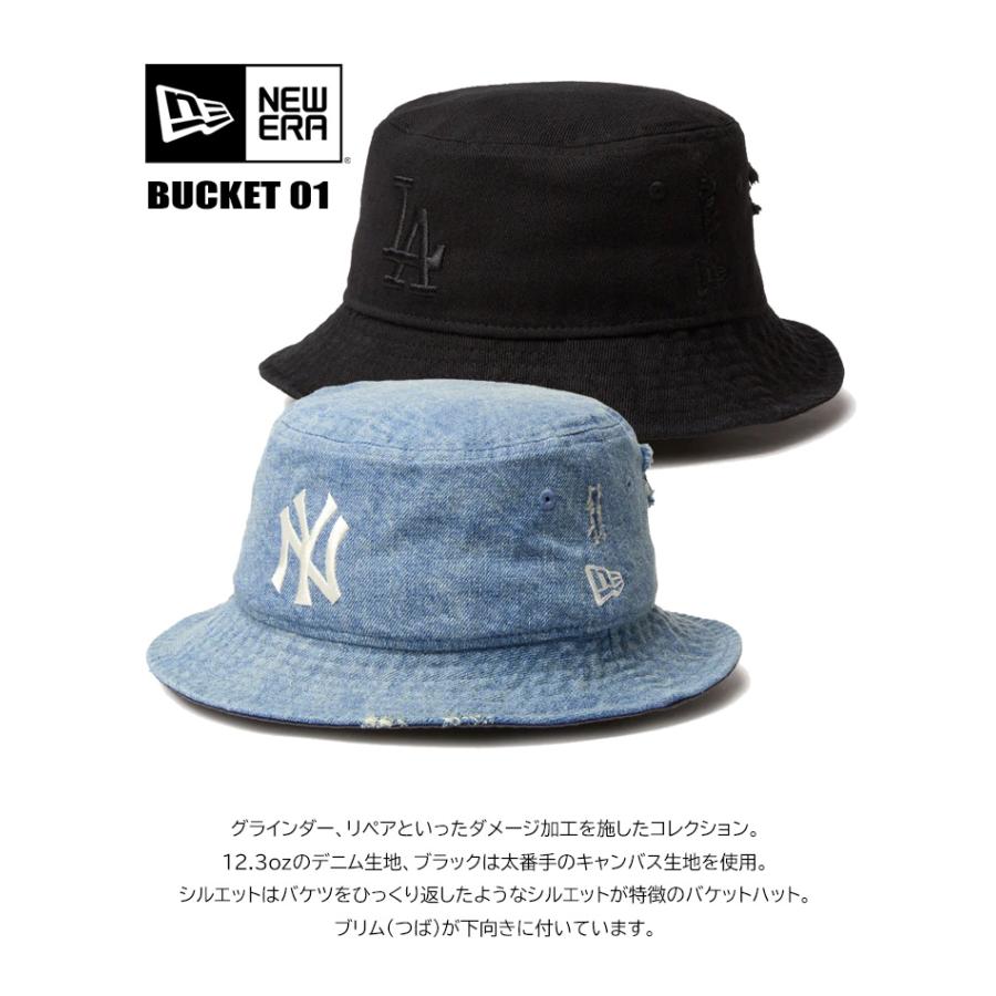 NEW ERA ニューエラ バケット01 Damaged Series バケットハット NEW ERA ニューエラ バケット01 Damaged Series バケットハット