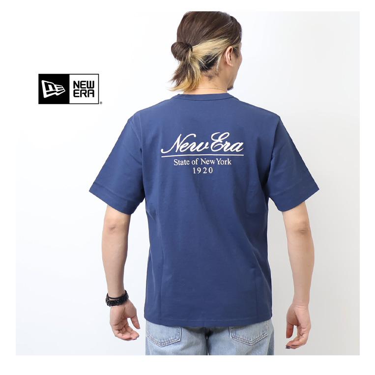 NEW ERA（ニューエラ） 半袖Tシャツ ウォッシュド コットン Tシャツ