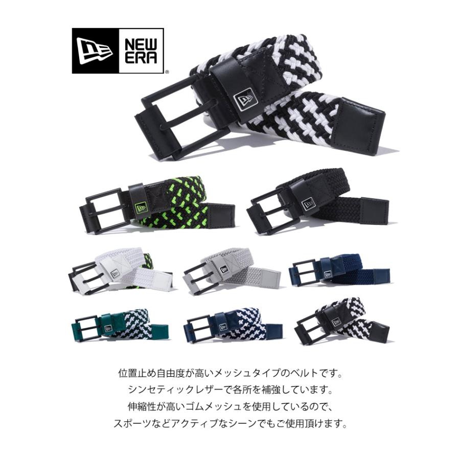 NEW ERA ニューエラ ゴムメッシュベルト ストレッチウィーブ メンズ