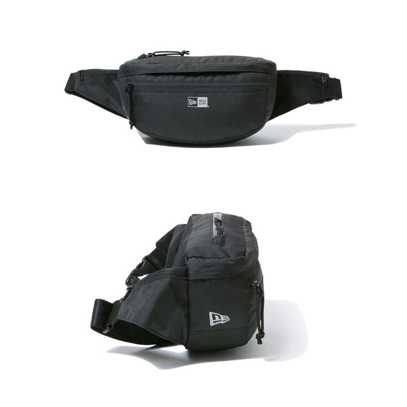 Bristol Explorer Waist Bag 3L ブラック New Era Cap Nylon Twill Black Explorer Waist Bag