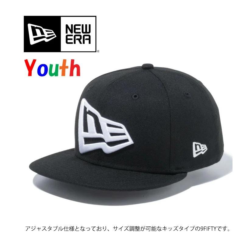NEW ERA（ニューエラ） キッズサイズ YOUTH 9FIFTY フラッグロゴ