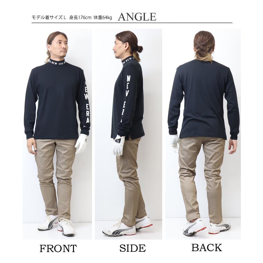 NEWERA GOLF 長袖 モックネック ゴルフボール ブラック Mサイズ 楽天市場】NEW ERA GOLF ニューエラ ゴルフ ハイカラー 長袖