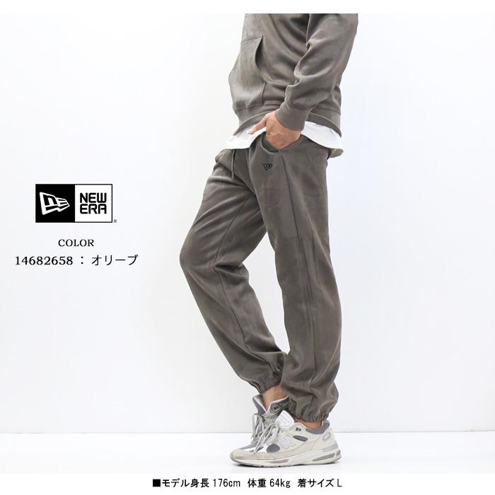 NEW ERA（ニューエラ） ポリエステルスウェード パンツ イージーパンツ