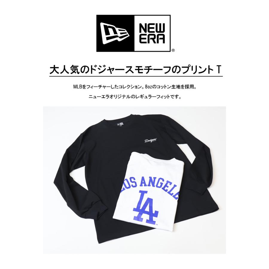 NEW ERA ニューエラ 長袖 コットン Tシャツ ロサンゼルス