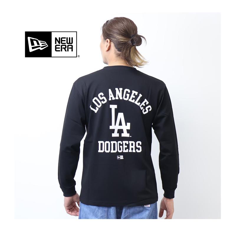NEW ERA(ニューエラ)・ロサンゼルスドジャース スウェットシャツ NEW ERA ニューエラ 長袖 コットン Tシャツ ロサンゼルス
