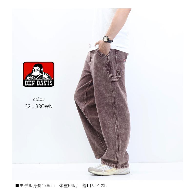 BEN DAVIS（ベンデイビス） ペインターパンツ ルーズシルエット ワーク