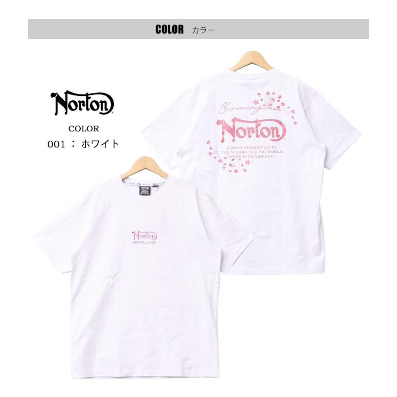 Norton ノートン サクラシャイニーTシャツ メンズ 半袖Tシャツ 半T 252N1007B | ノートン | 03