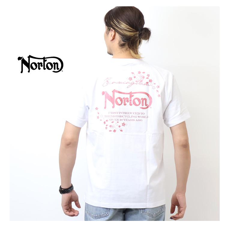 Norton ノートン サクラシャイニーTシャツ メンズ 半袖Tシャツ 半T 252N1007B | ノートン | 05