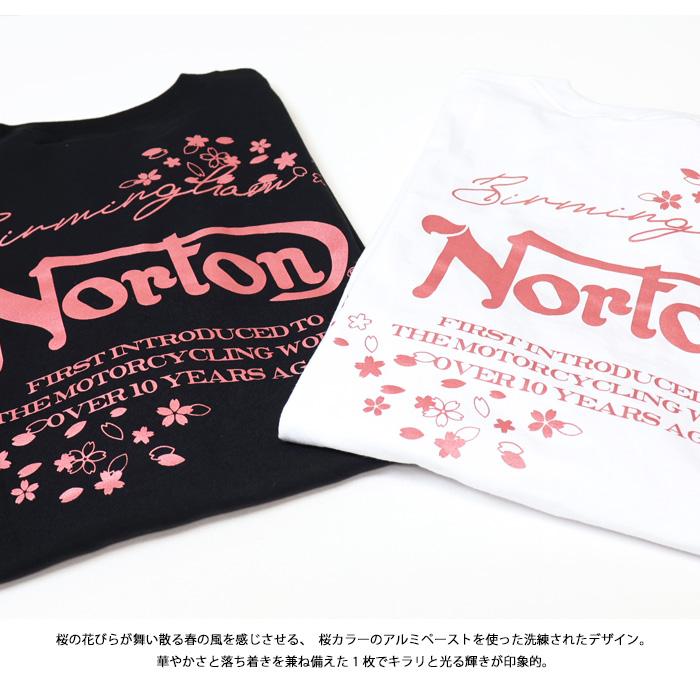 Norton ノートン サクラシャイニーTシャツ メンズ 半袖Tシャツ 半T 252N1007B | ノートン | 09