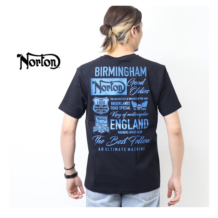 KARA　スンヨン　Tシャツ　紺色　メンズXL　ネイビー　誕生日記念 ノートン（NORTON） MAX ブルーワッペン刺繍Tシャツ メンズ 半袖T