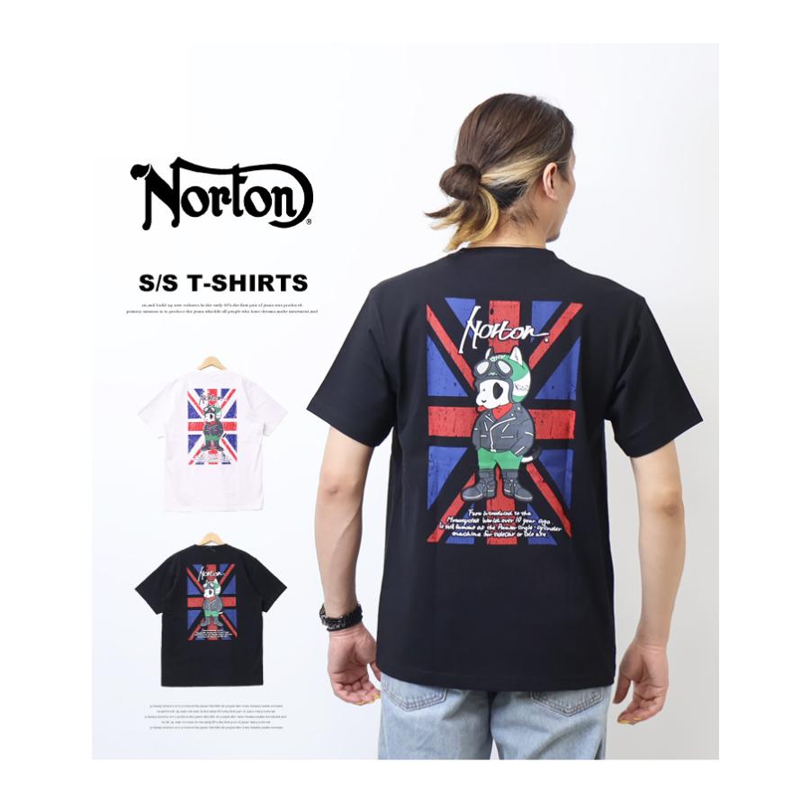 ノートン Norton ユニオンジャックジェームスTシャツ メンズ