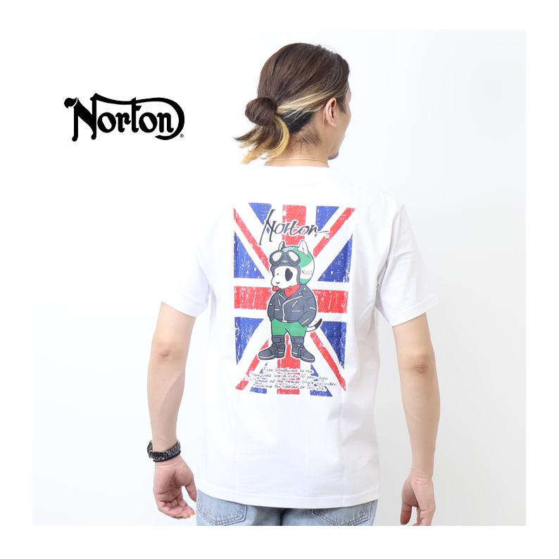 Norton ノートン ユニオンジャックジェームスTシャツ メンズ 半袖Tシャツ 半T 送料無料 252N1032B | ノートン | 05
