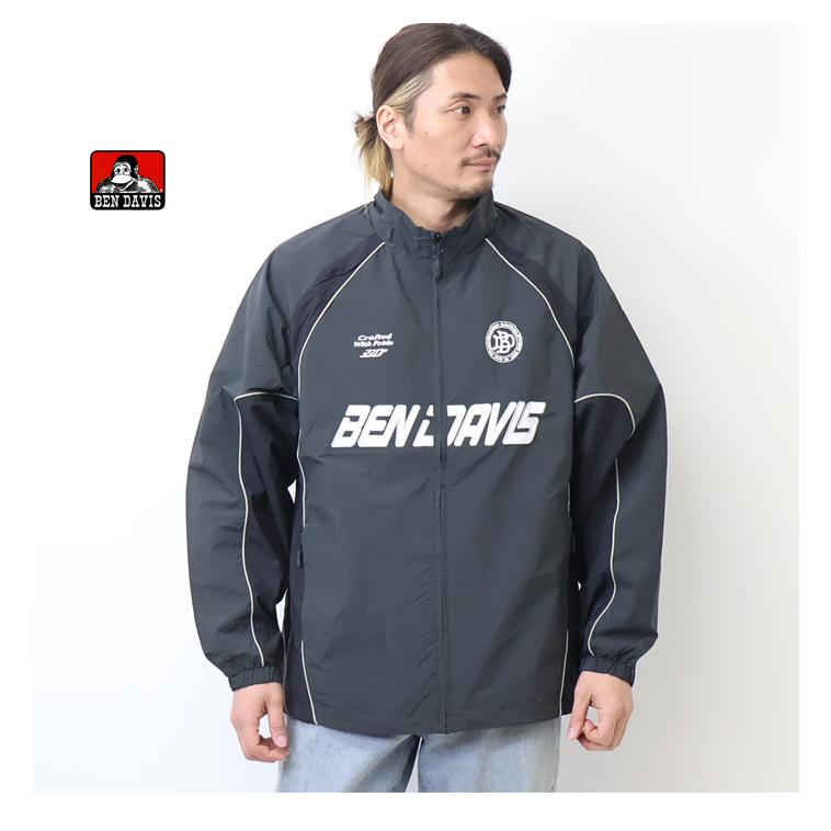BEN DAVIS ベンデイビス ナイロンジャケット トラックジャケット BEN DAVIS ベンデイビス ナイロンジャケット トラックジャケット