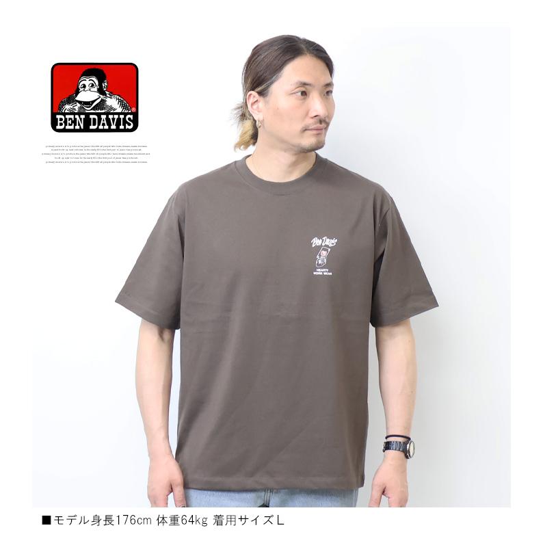 BEN DAVIS（ベンデイビス） GRATEFUL バックプリント 半袖Tシャツ