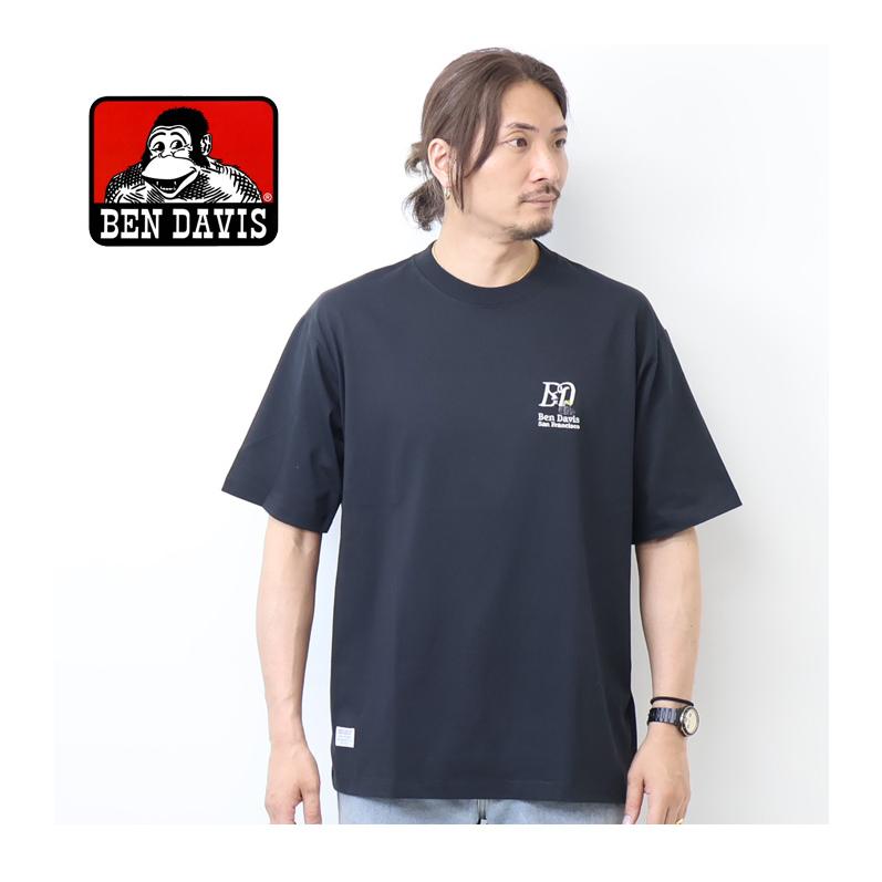 BEN DAVIS（ベンデイビス） 接触冷感 ワンポイント刺繍 半袖Tシャツ