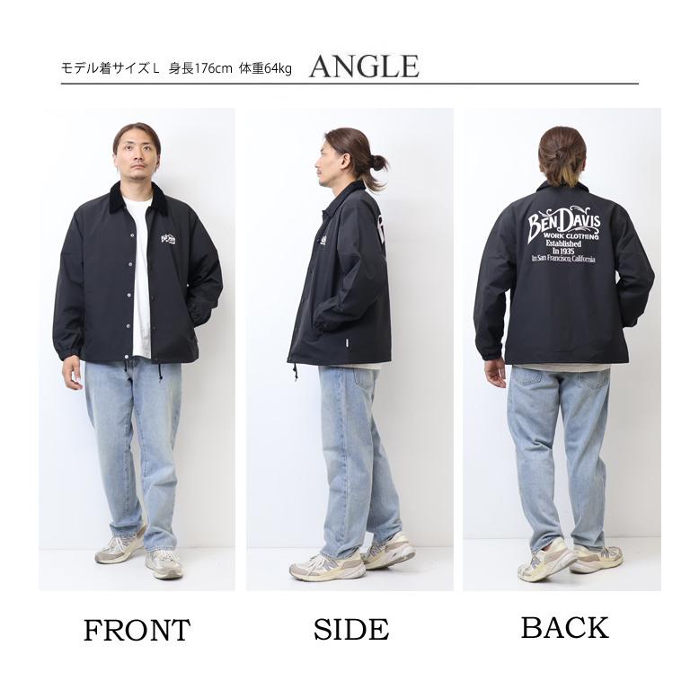 BEN DAVIS ベンデイビス オールドサイン コーチジャケット