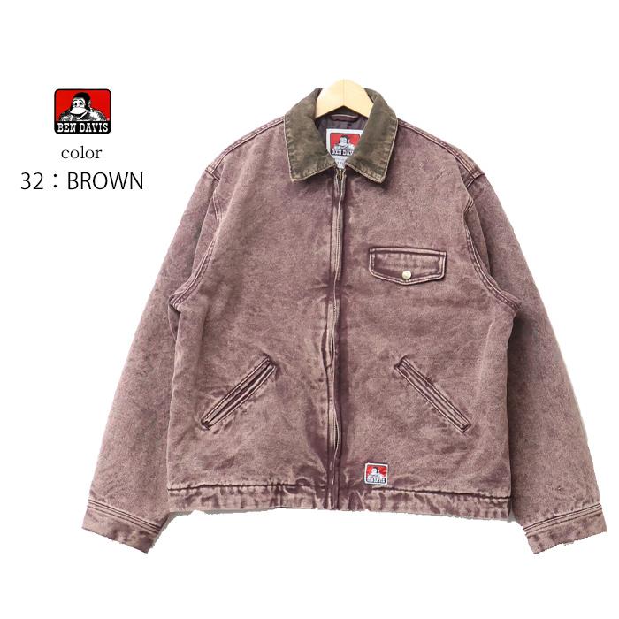 BEN DAVIS（ベンデイビス） コーデュロイ衿 トラッカージャケット