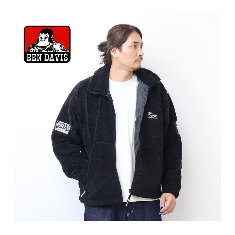 BEN DAVIS（ベンデイビス） スタンドカラー シープボアジャケット