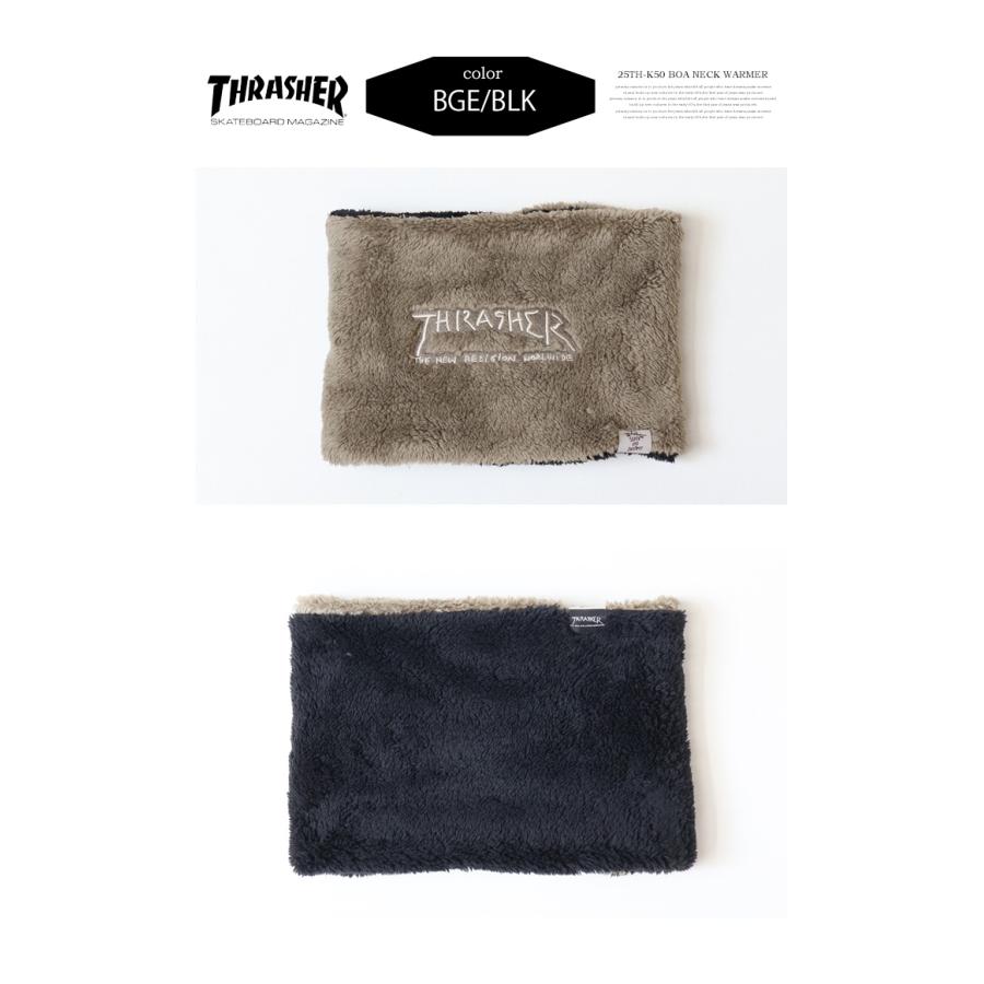 THRASHER（スラッシャー） マークゴンザレス ボアフリース ネック