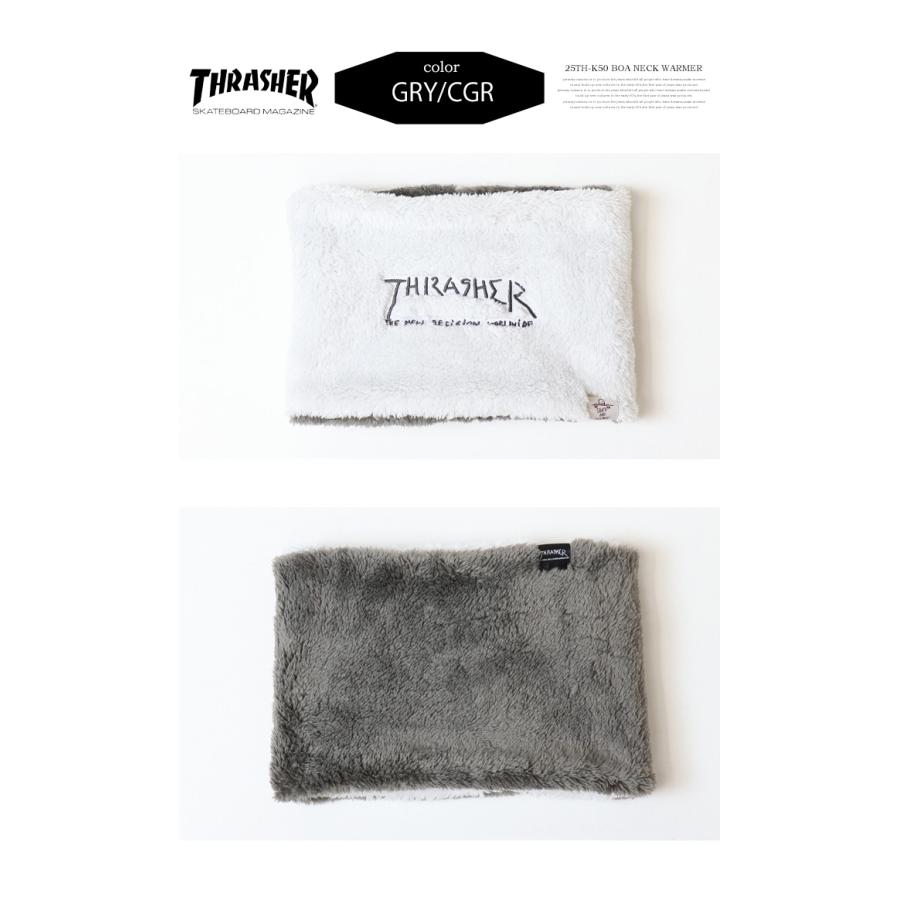 THRASHER（スラッシャー） マークゴンザレス ボアフリース ネック