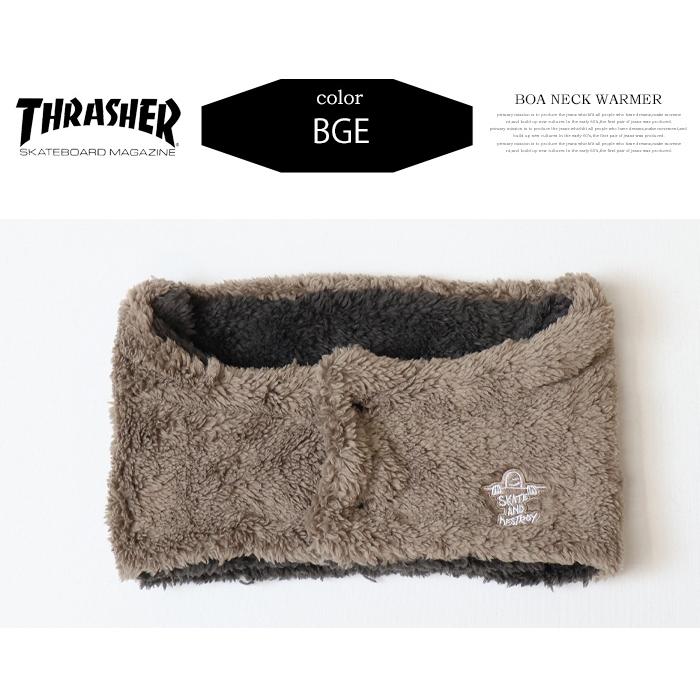 THRASHER（スラッシャー） マークゴンザレス ボアフリース ネック