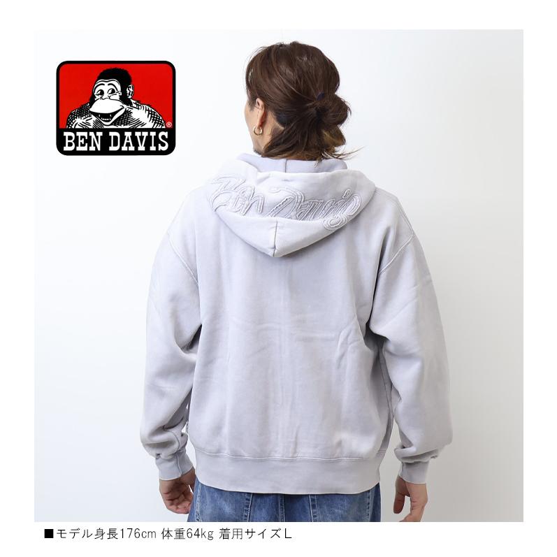 BEN DAVIS（ベンデイビス） ヴィンテージ加工 スウェットジップ