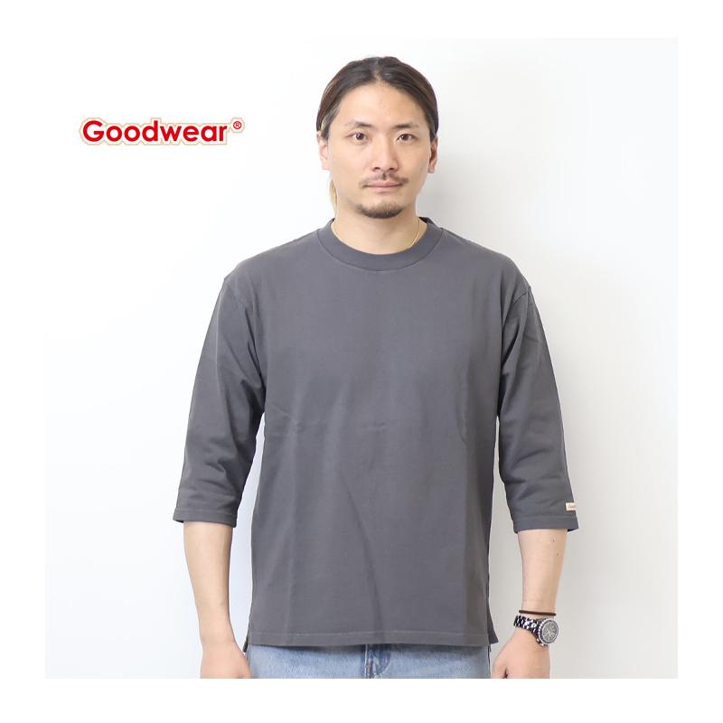 Goodwear（グッドウェア） USAコットン 7分袖Tシャツ クルーネック