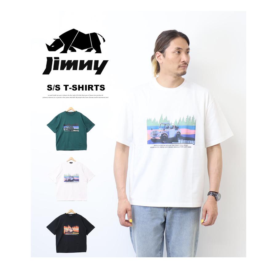SUZUKI スズキ JIMNY ジムニー プリント 半袖Tシャツ ジムニー8 半T メンズ 4604 コダマ | SUZUKI Original | 01