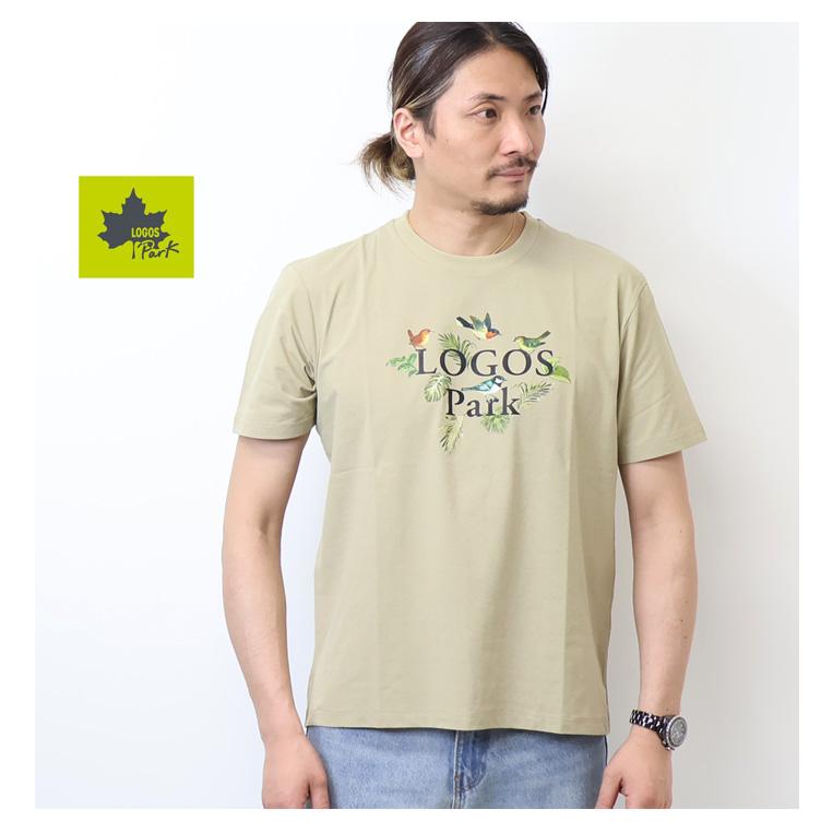 LOGOS（ロゴス） LOGOS Park ロゴスパーク プリント 半袖Tシャツ 半T