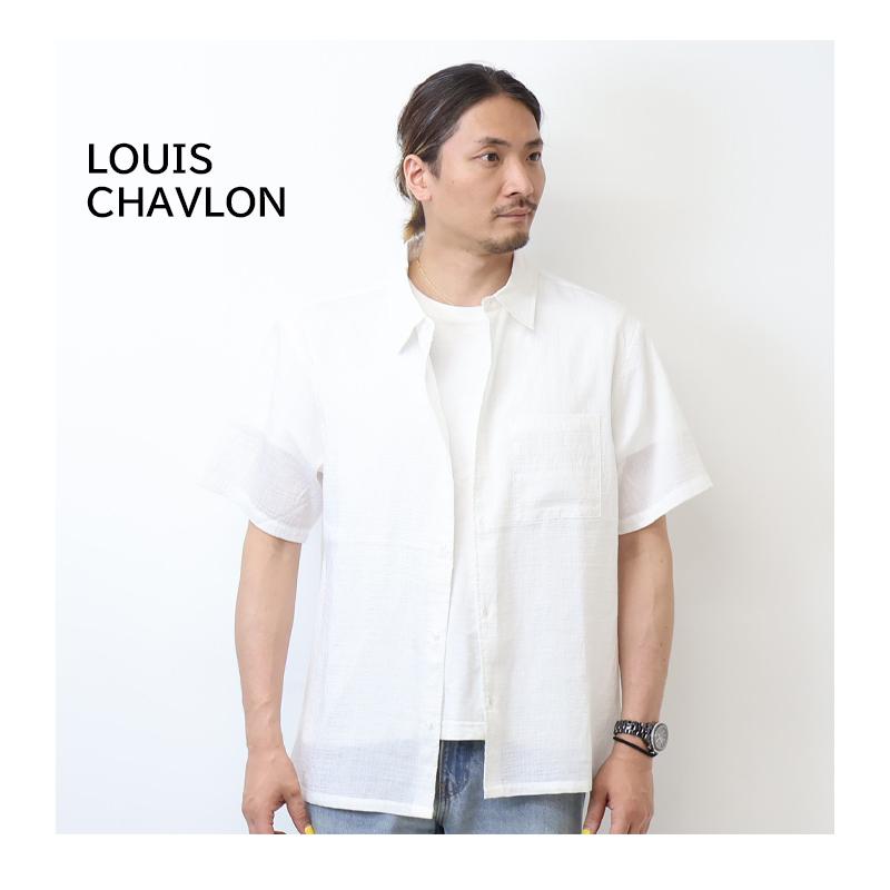 LOUIS CHAVLON ルイシャブロン 接触冷感 半袖シャツ メンズ 5270-5001