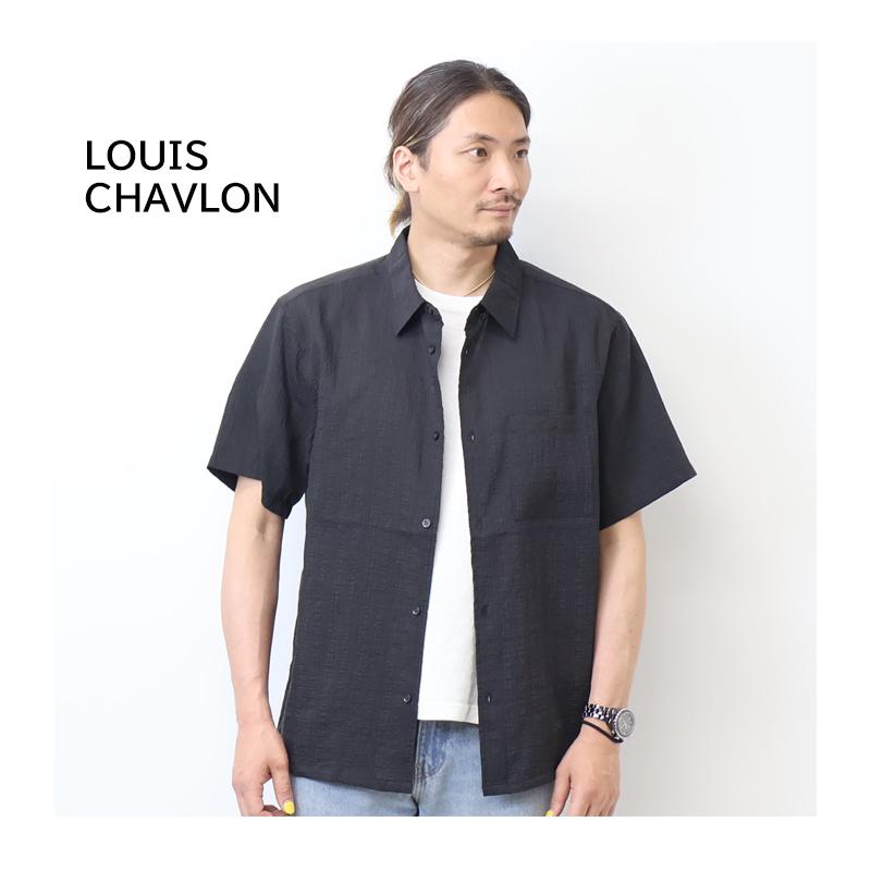LOUIS CHAVLON ルイシャブロン 接触冷感 半袖シャツ メンズ 5270-5001