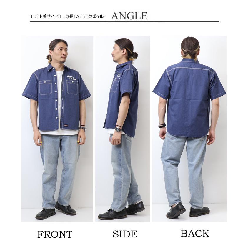 Dickies GENUINE ジェニュイン ディッキーズ 半袖 オックス ワーク