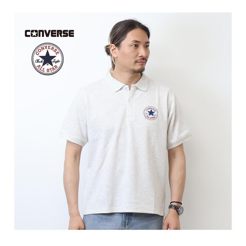 CONVERSE（コンバース） ALL STAR刺繍 半袖ポロシャツ メンズ 5273