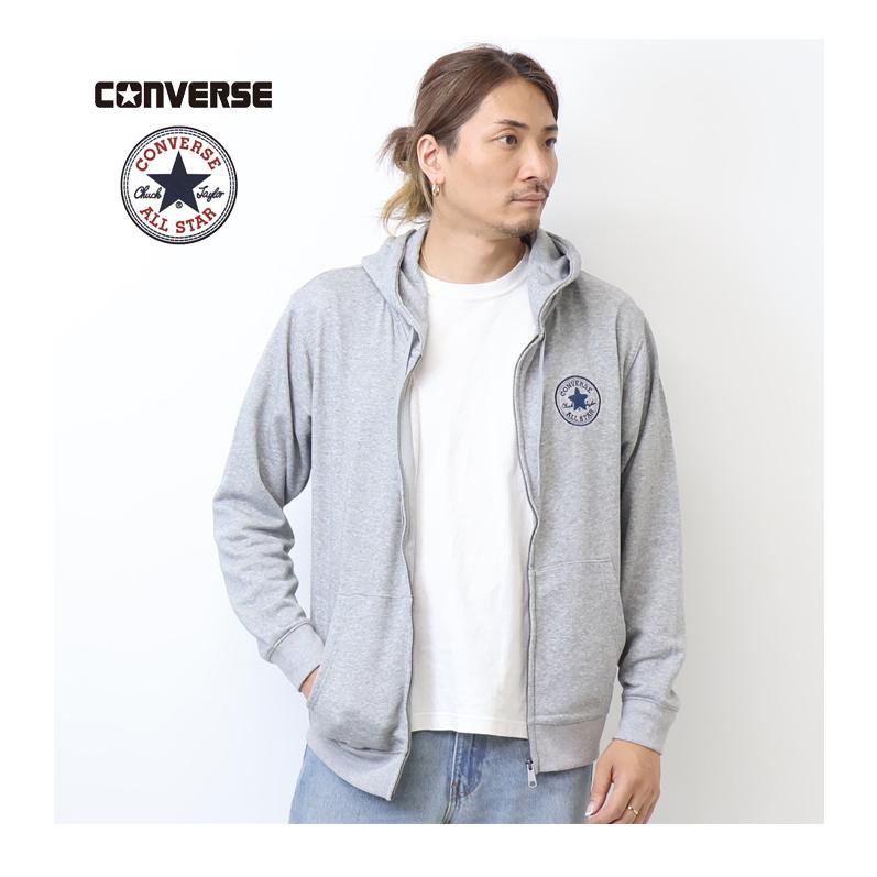 CONVERSE（コンバース） スウェットジップパーカー 裏毛 フーディ