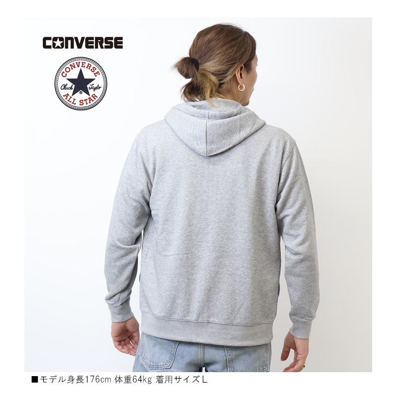 CONVERSE（コンバース） スウェットジップパーカー 裏毛 フーディ