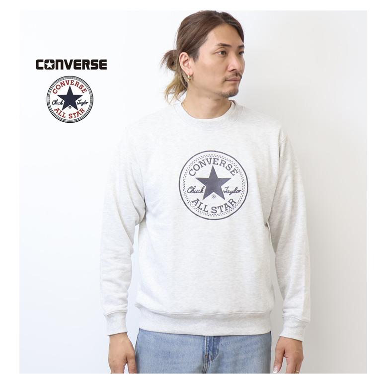 CONVERSE（コンバース） ロゴプリント スウェットシャツ 裏毛