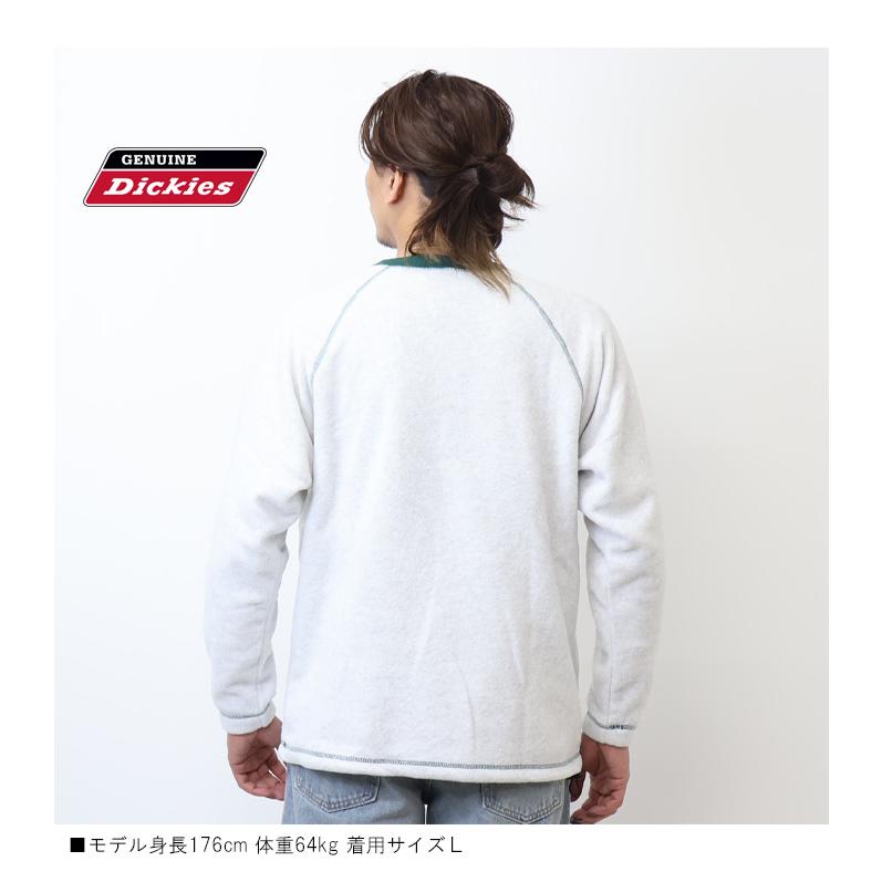 【新品/Lサイズ】HERITAGE 90 COLLECTION クルーネック Dickies（ディッキーズ） GENUINE Dickies ジェニュイン フリース