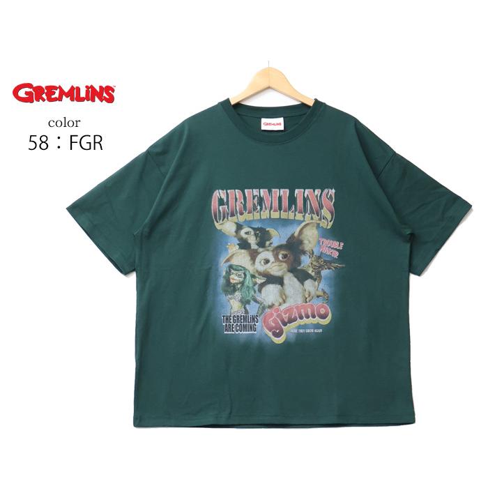 GREMLINES グレムリン プリント 半袖Tシャツ 半T メンズ ギズモ