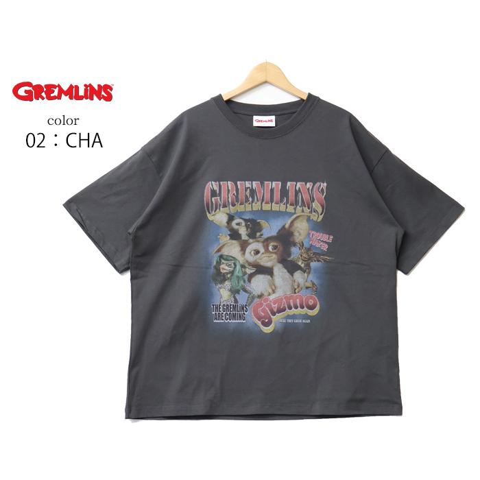 GREMLINES グレムリン プリント 半袖Tシャツ 半T メンズ ギズモ